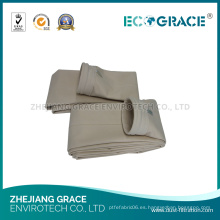 Buena bolsa de paño de filtro de aire de resistencia oxidada PE